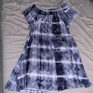 Off the shoulder dress